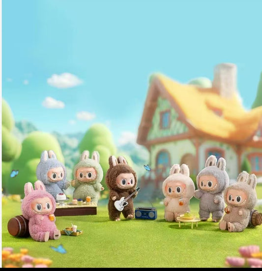 Pop Mart Labubu The Monsters Exciting Macaron Series Vinyl Plush Pendant 100%Authentic Brand New Unopened