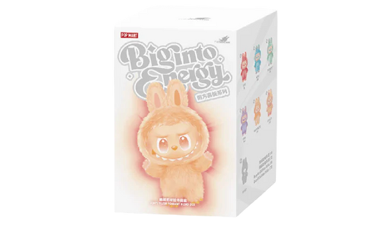 LabubuV3 100% authentic real doll Big into Energy Vinyl Plush Pendant